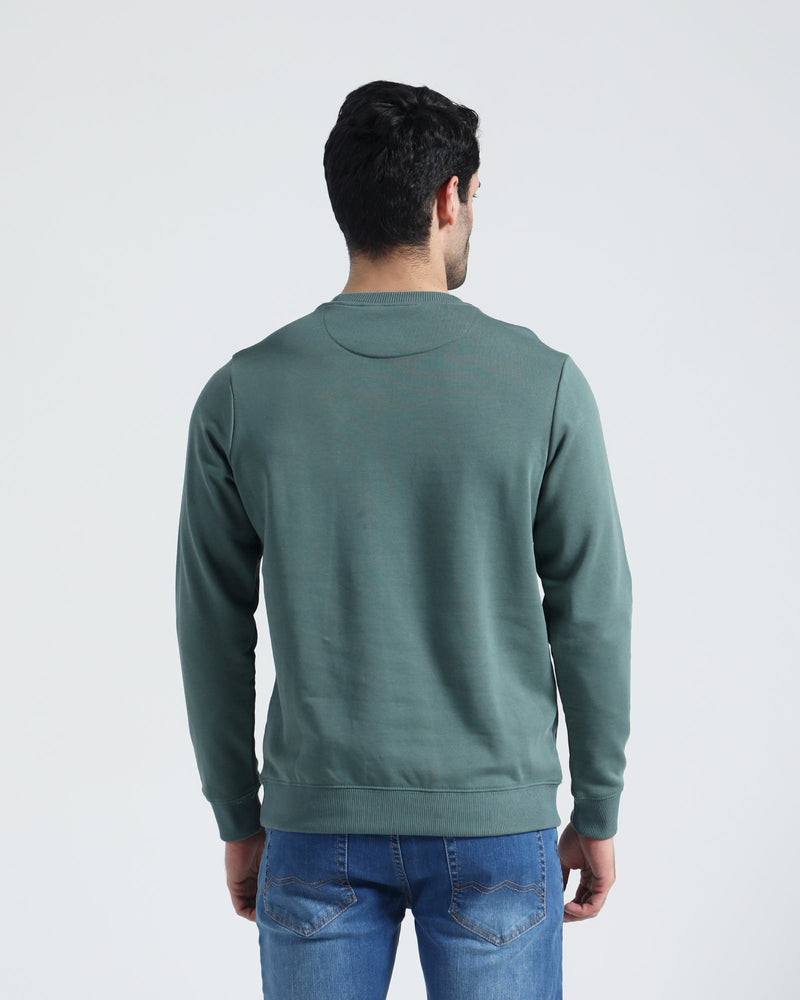 Men Embroidered Sweatshirt - Engine - Buy Now