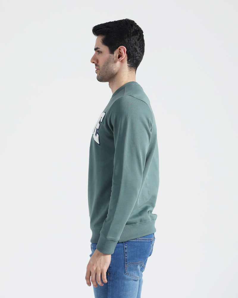 Men Embroidered Sweatshirt - Engine - Buy Now
