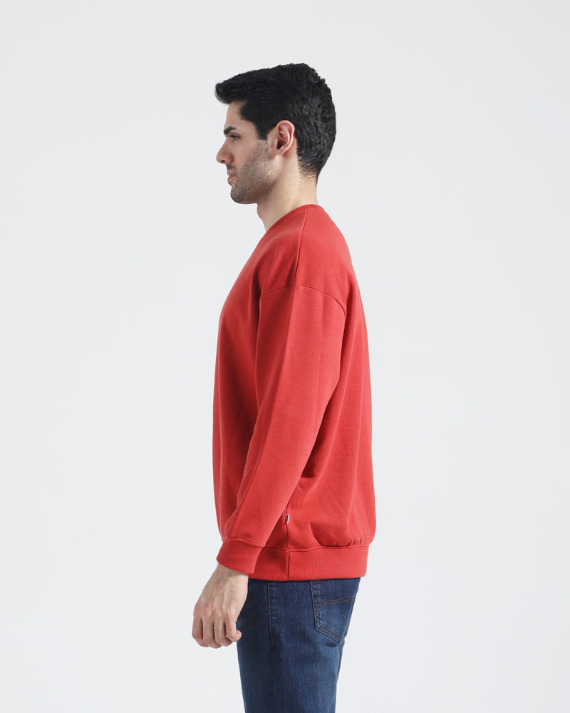 Men Basic Loose Fit Sweatshirt - Engine - Buy Now