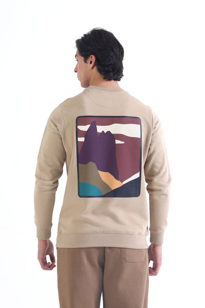 Men Typography Sweatshirt