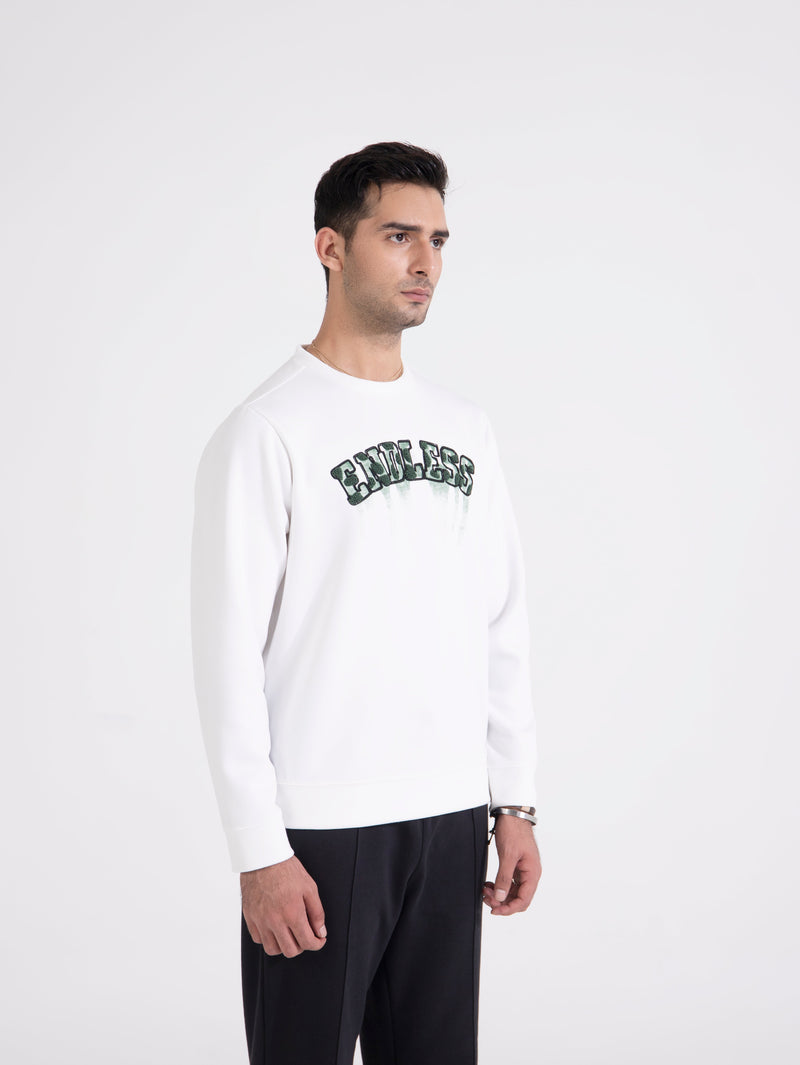 Men Typography Sweatshirt - Engine - Buy Now