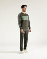 Men Panel Sweatshirt - Engine - Buy Now