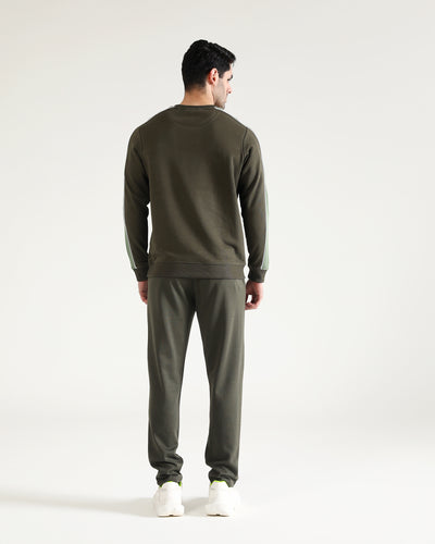 Men Panel Sweatshirt