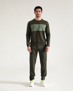 Men Panel Sweatshirt - Engine - Buy Now