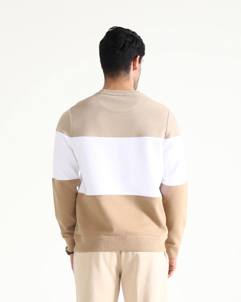 Men Panel Sweatshirt - Engine - Buy Now