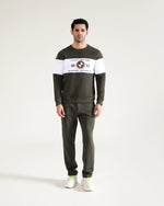 Men Panel Sweatshirt - Engine - Buy Now