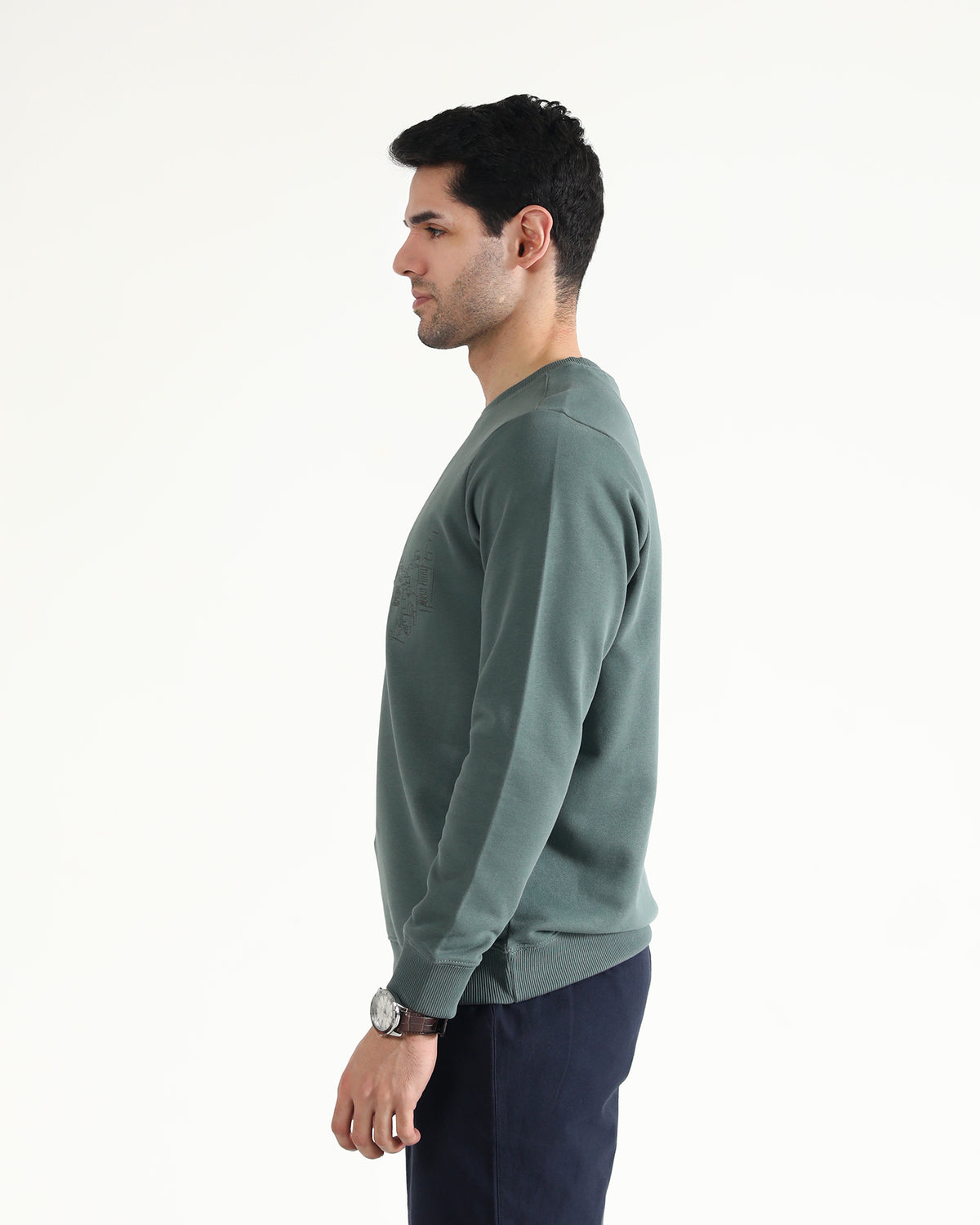 Men Embroidered Sweatshirt - Engine - Buy Now