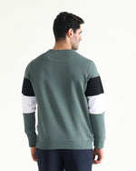 Men Panel Sweatshirt - Engine - Buy Now