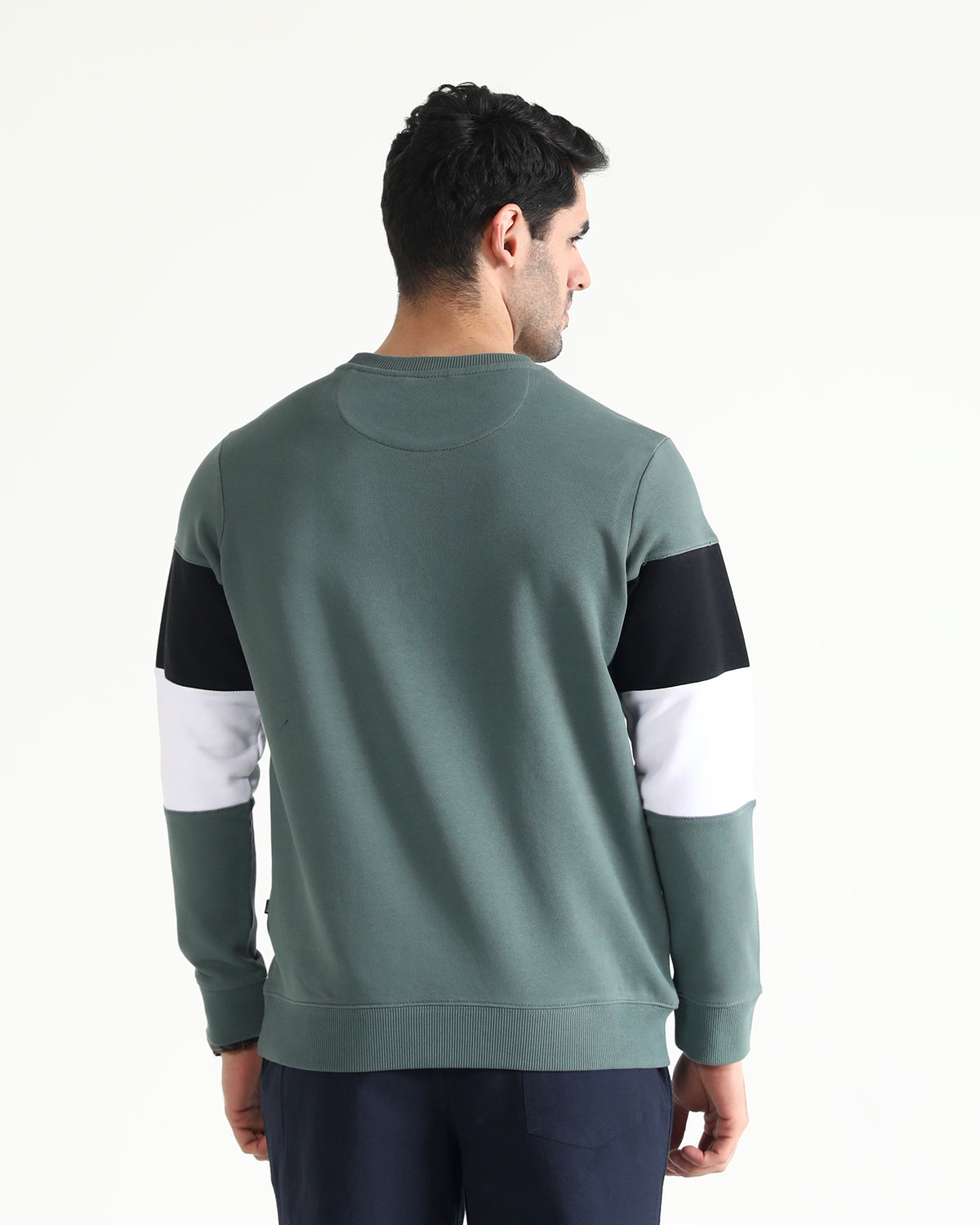 Men Panel Sweatshirt - Engine - Buy Now