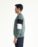 Men Panel Sweatshirt - Engine - Buy Now