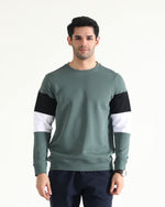 Men Panel Sweatshirt - Engine - Buy Now