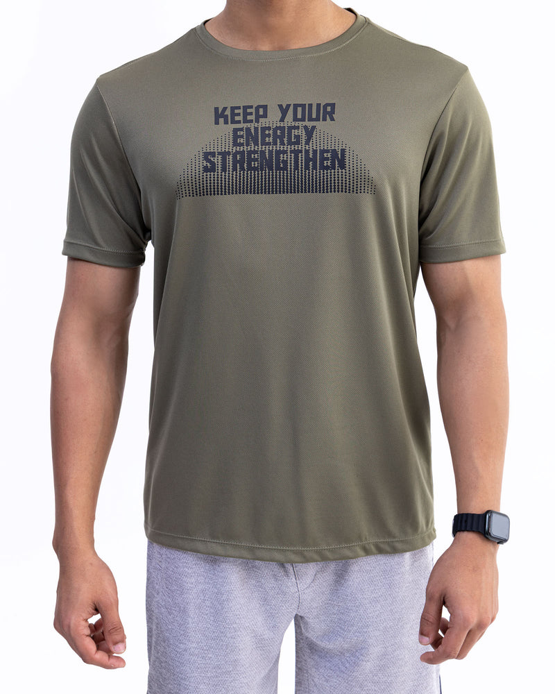 Men Active Wear Tee - Engine - Buy Now