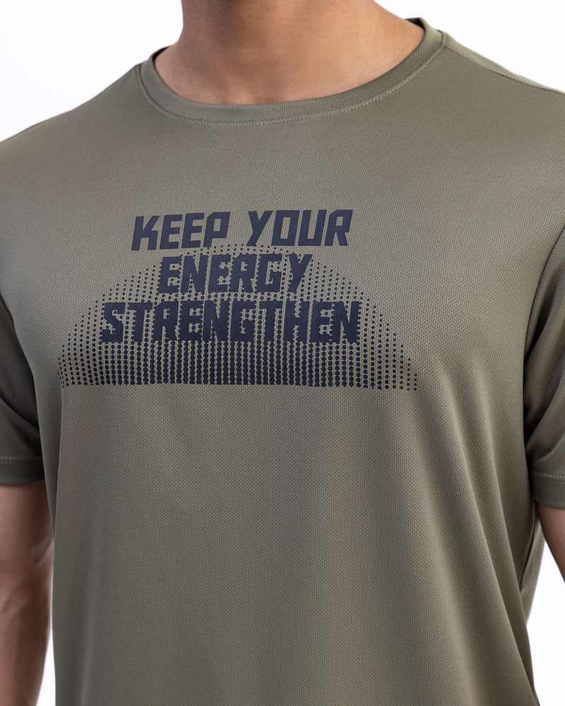 Men Active Wear Tee - Engine - Buy Now