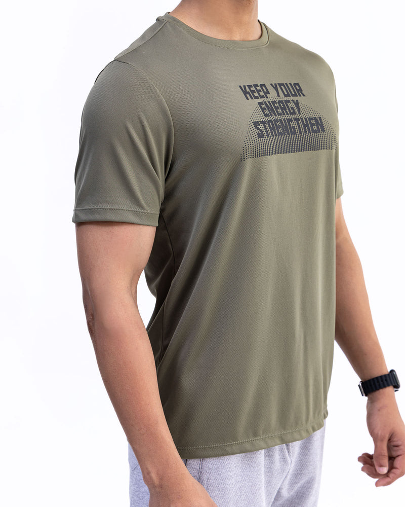 Men Active Wear Tee - Engine - Buy Now