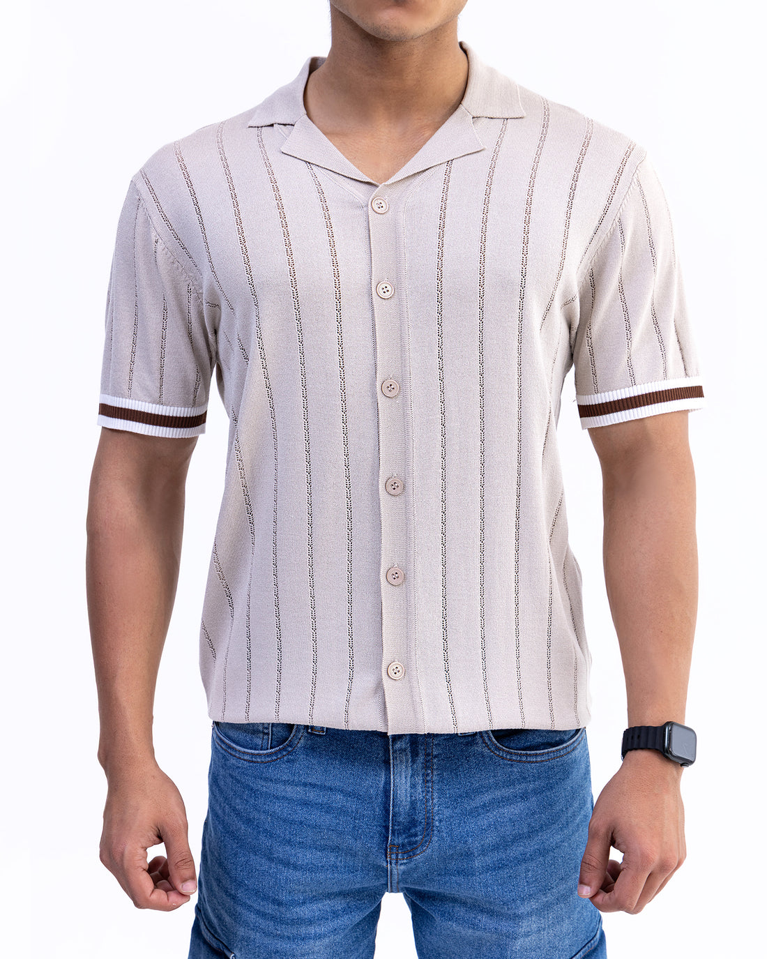 buy online men's summer button down shirts in Pakistan