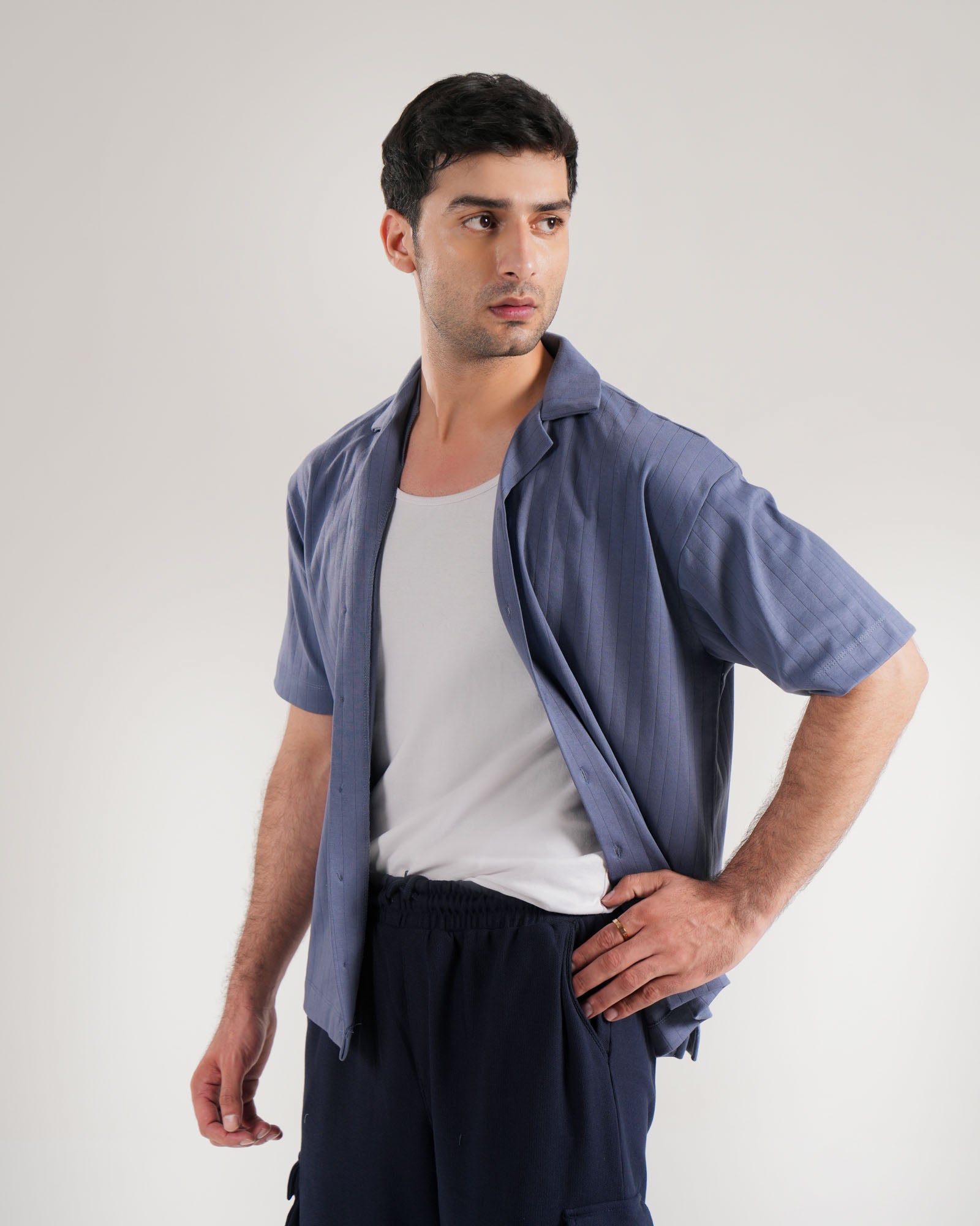 Men Relaxed Fit Button Down - Engine - Buy Now