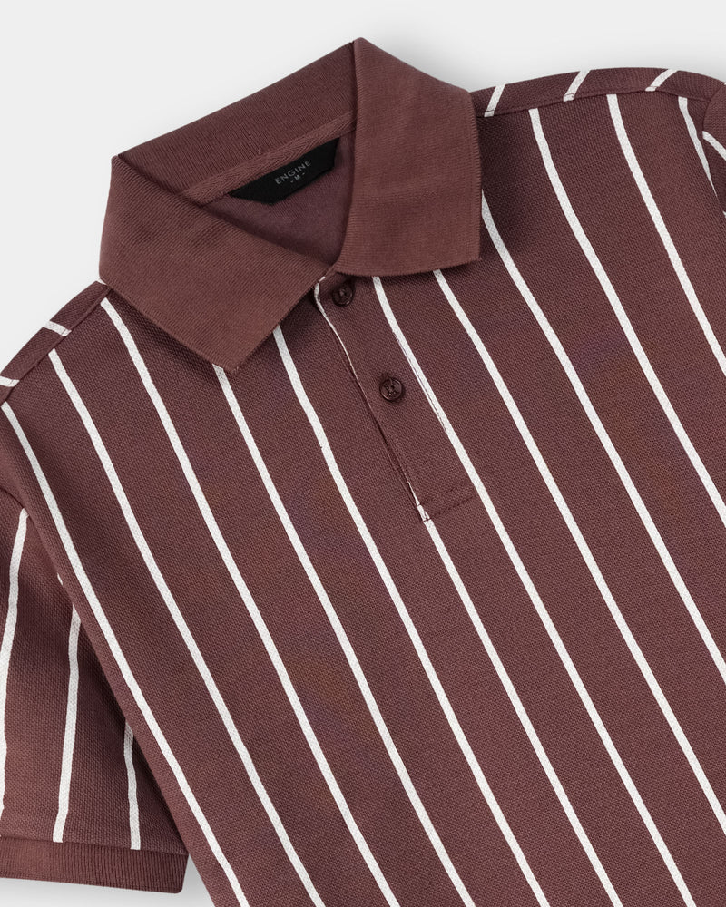 Men Polo Tee - Engine - Buy Now