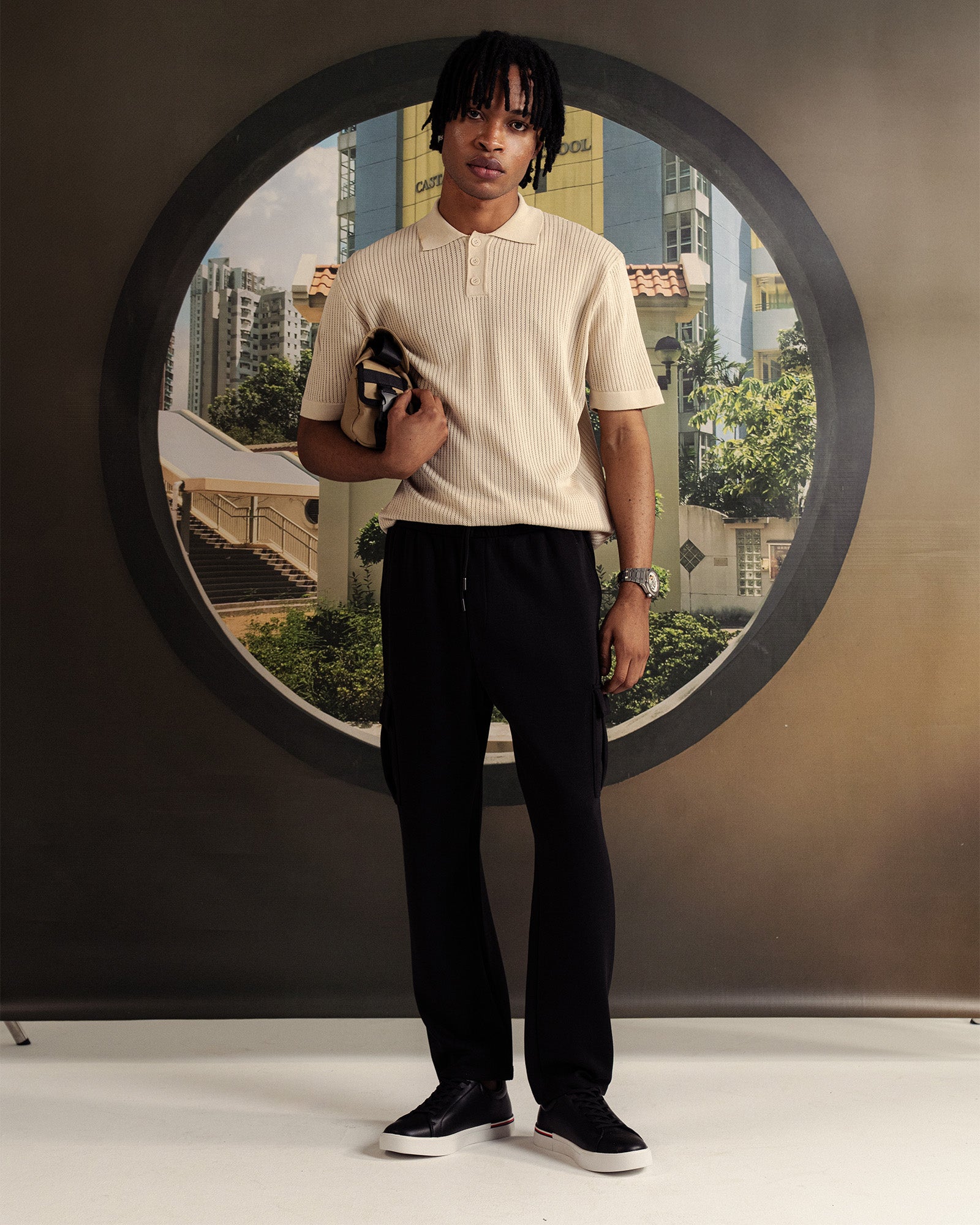 Men Polo Tee - Engine - Buy Now