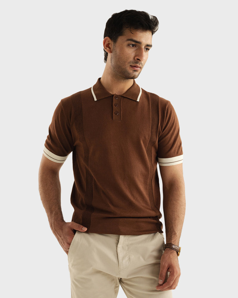 Men Polo Tee - Engine - Buy Now