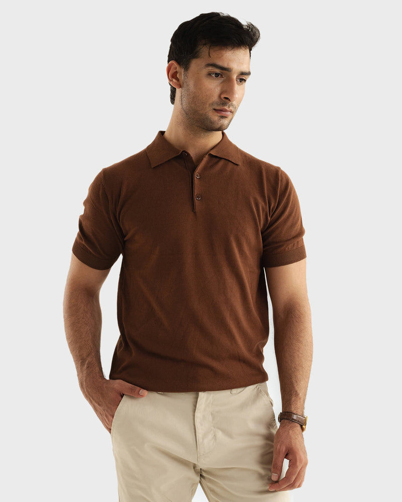 Men Polo Tee - Engine - Buy Now