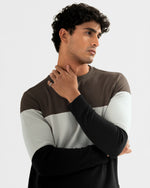 Men Panel Sweatshirt - Engine - Buy Now