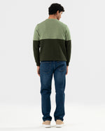 Men Panel Sweatshirt - Engine - Buy Now