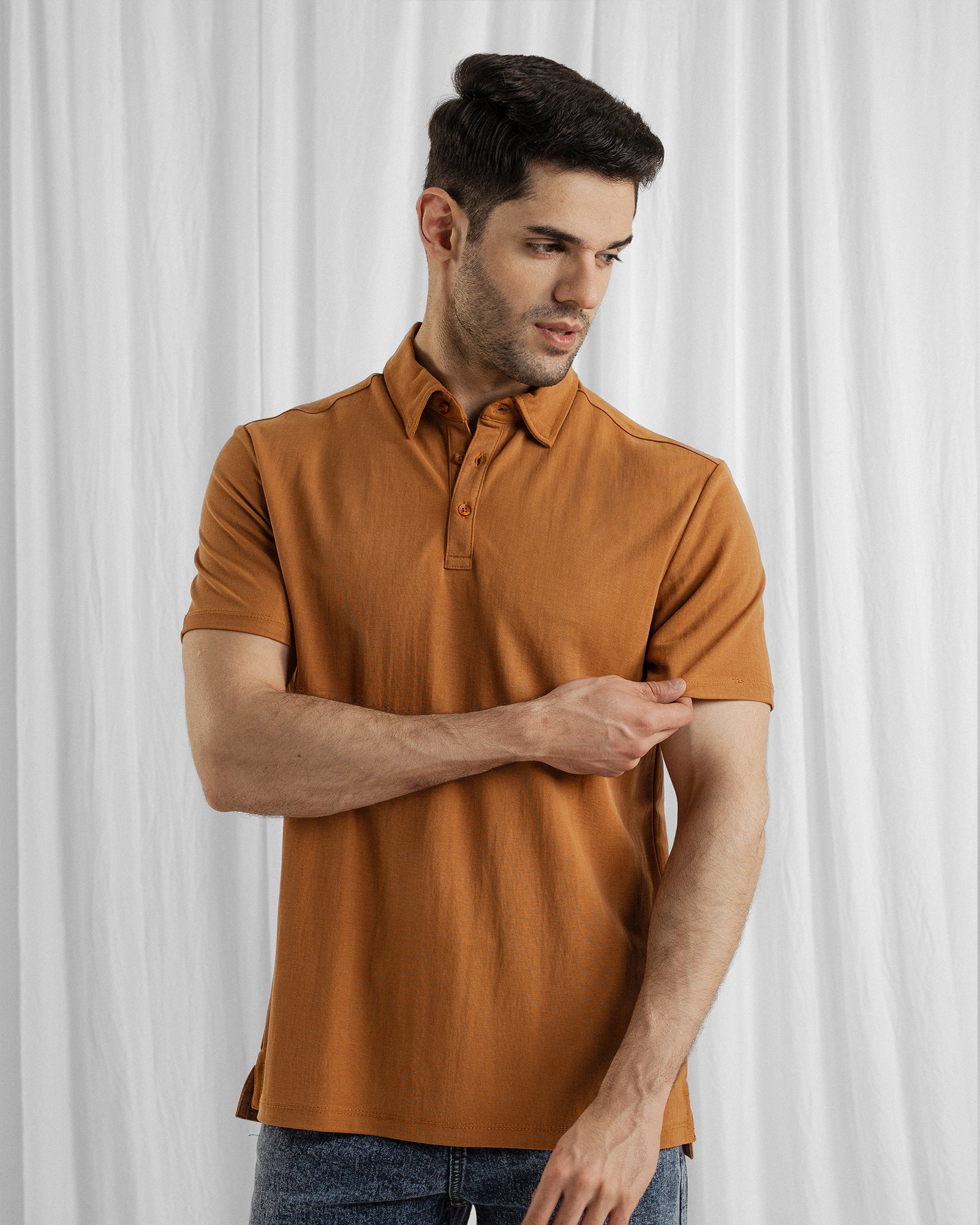 Men Polo Tee - Engine - Buy Now