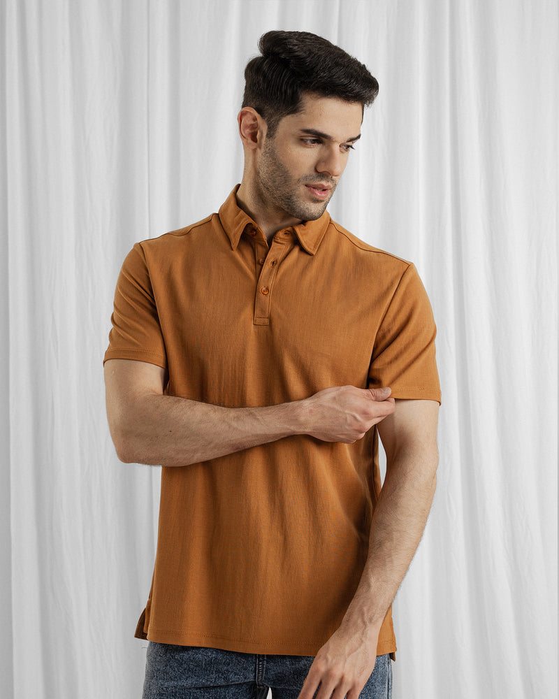 Men Polo Tee - Engine - Buy Now