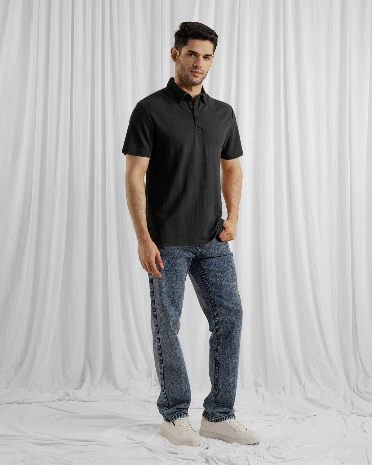 Men Polo Tee - Engine - Buy Now