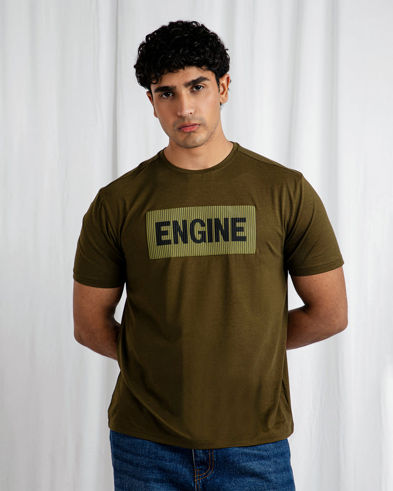 Men T Shirt - Engine - Buy Now