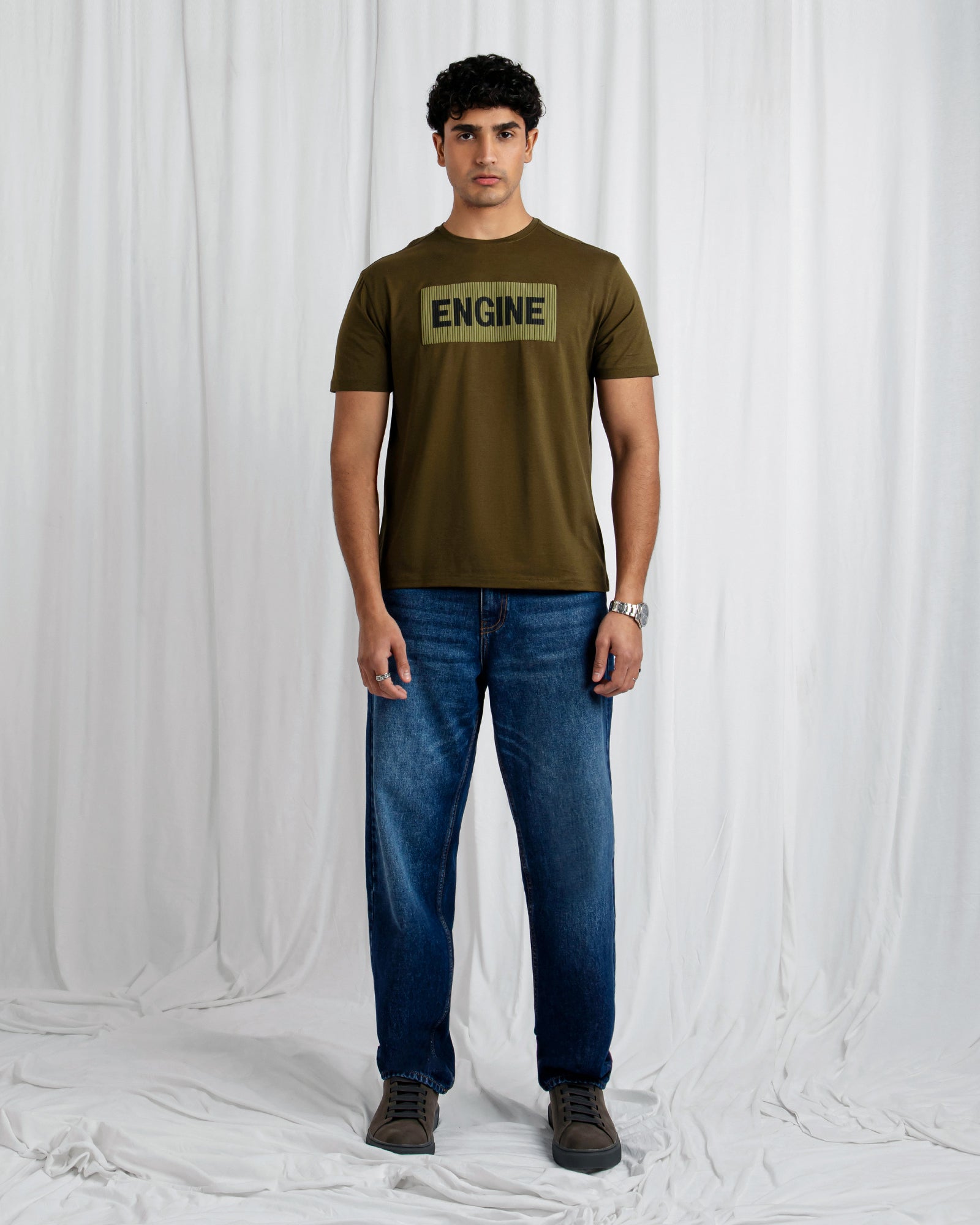 Men T Shirt - Engine - Buy Now