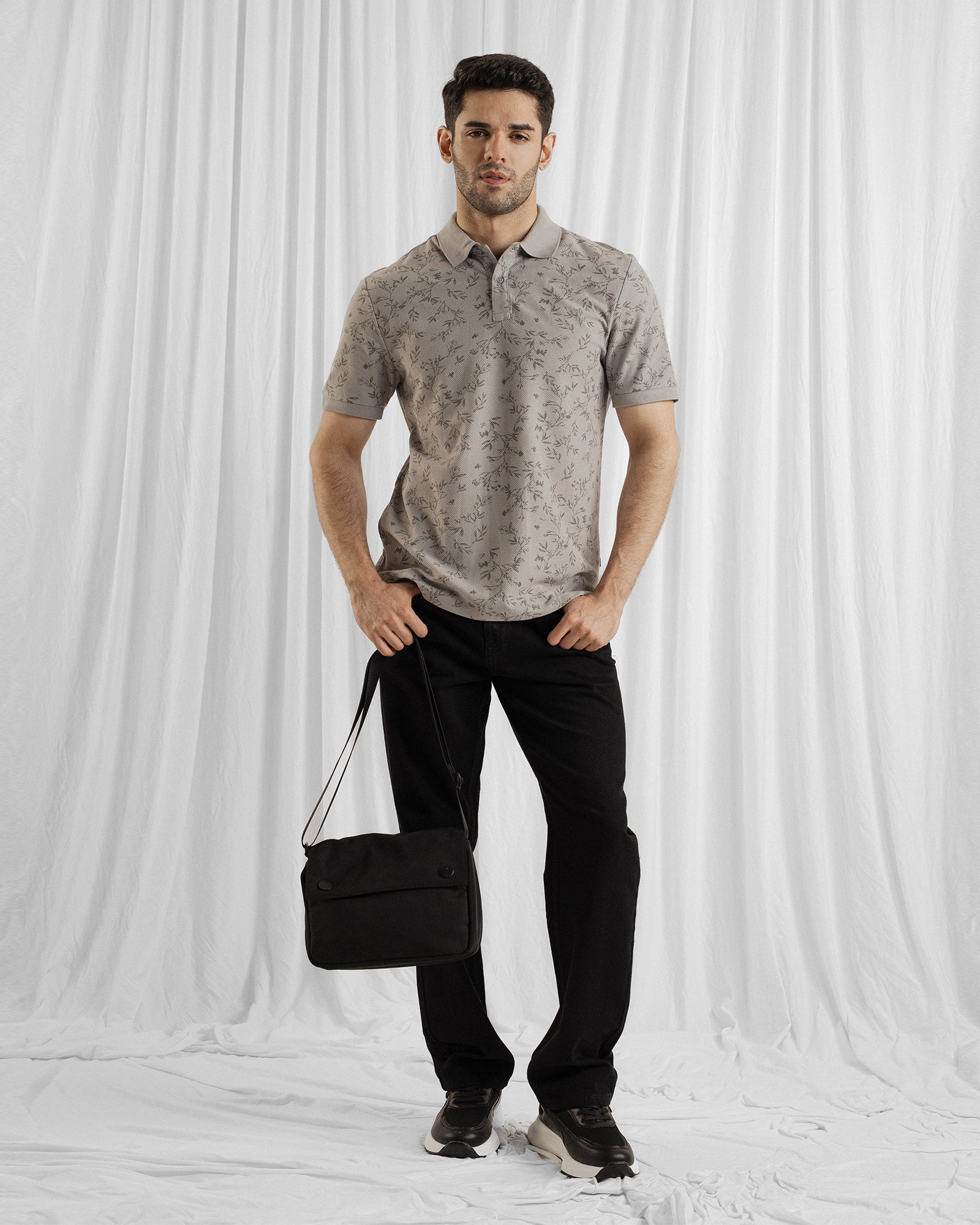 Men Polo Tee - Engine - Buy Now