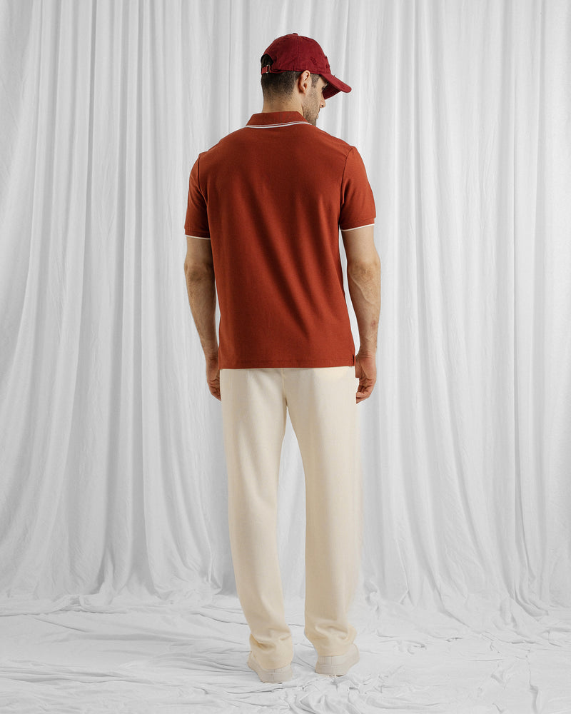 Men Zipper Polo - Engine - Buy Now
