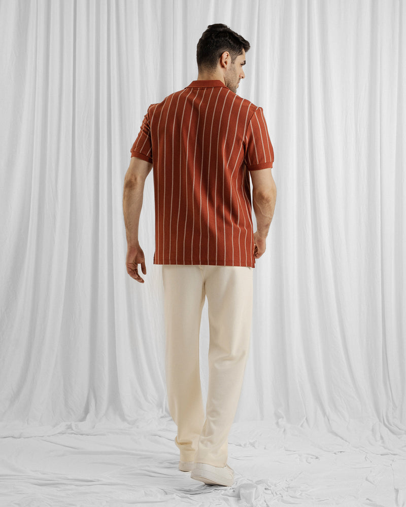 Men Zipper Polo - Engine - Buy Now