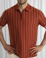 Men Zipper Polo - Engine - Buy Now