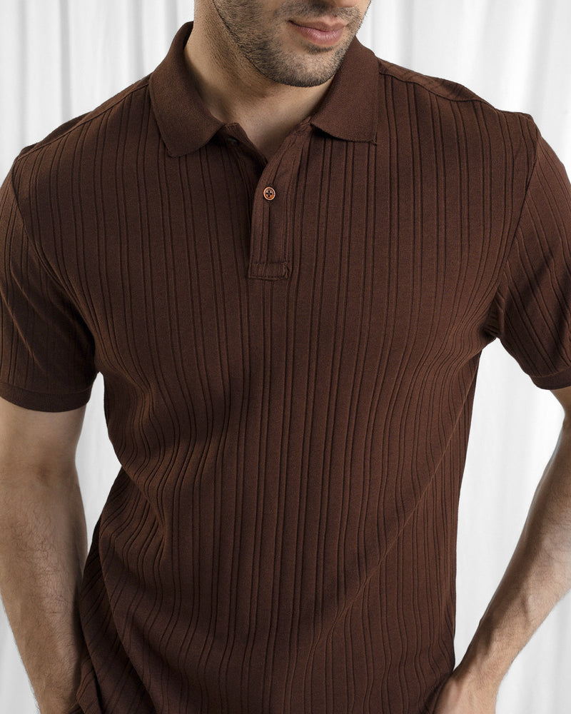 Men Polo Tee - Engine - Buy Now