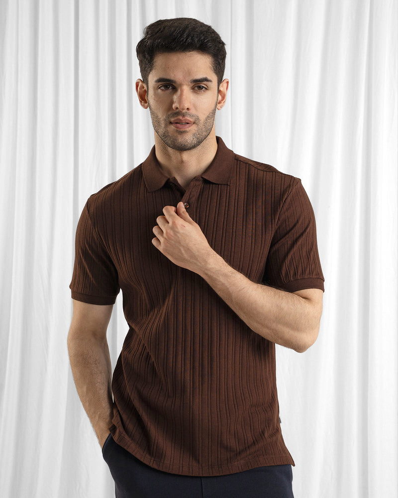 Men Polo Tee - Engine - Buy Now