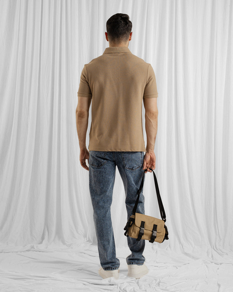Men Zipper Polo - Engine - Buy Now