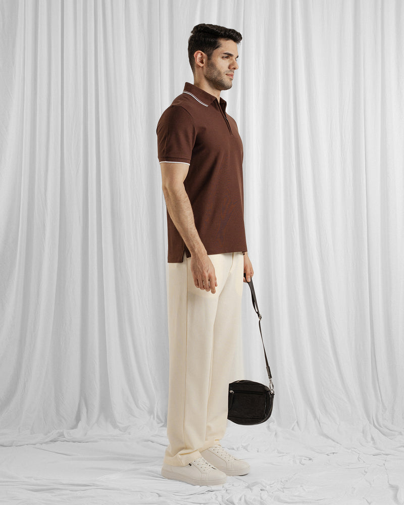 Men Zipper Polo - Engine - Buy Now