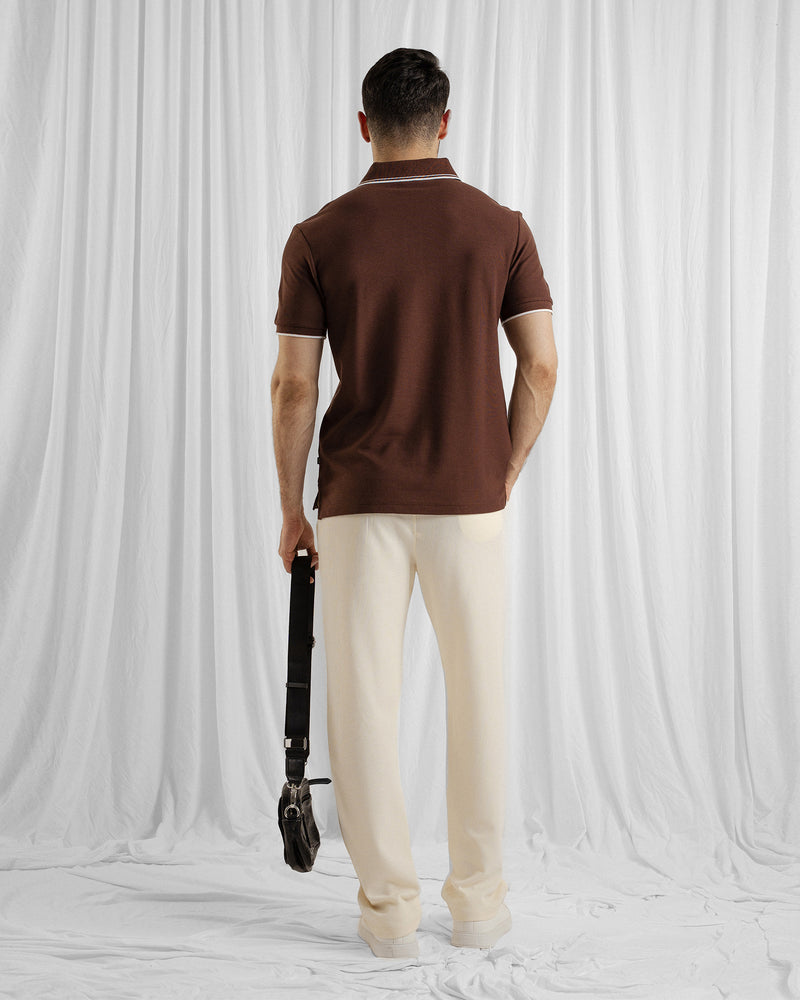 Men Zipper Polo - Engine - Buy Now