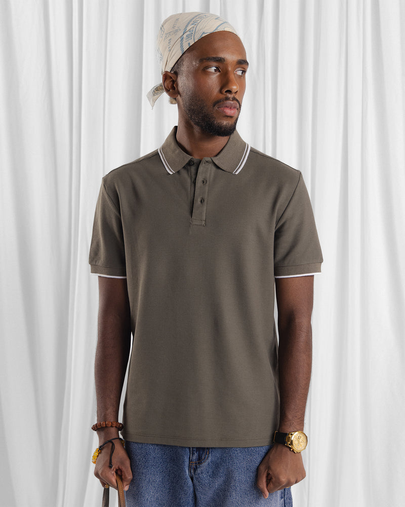 Men Polo Tee - Engine - Buy Now