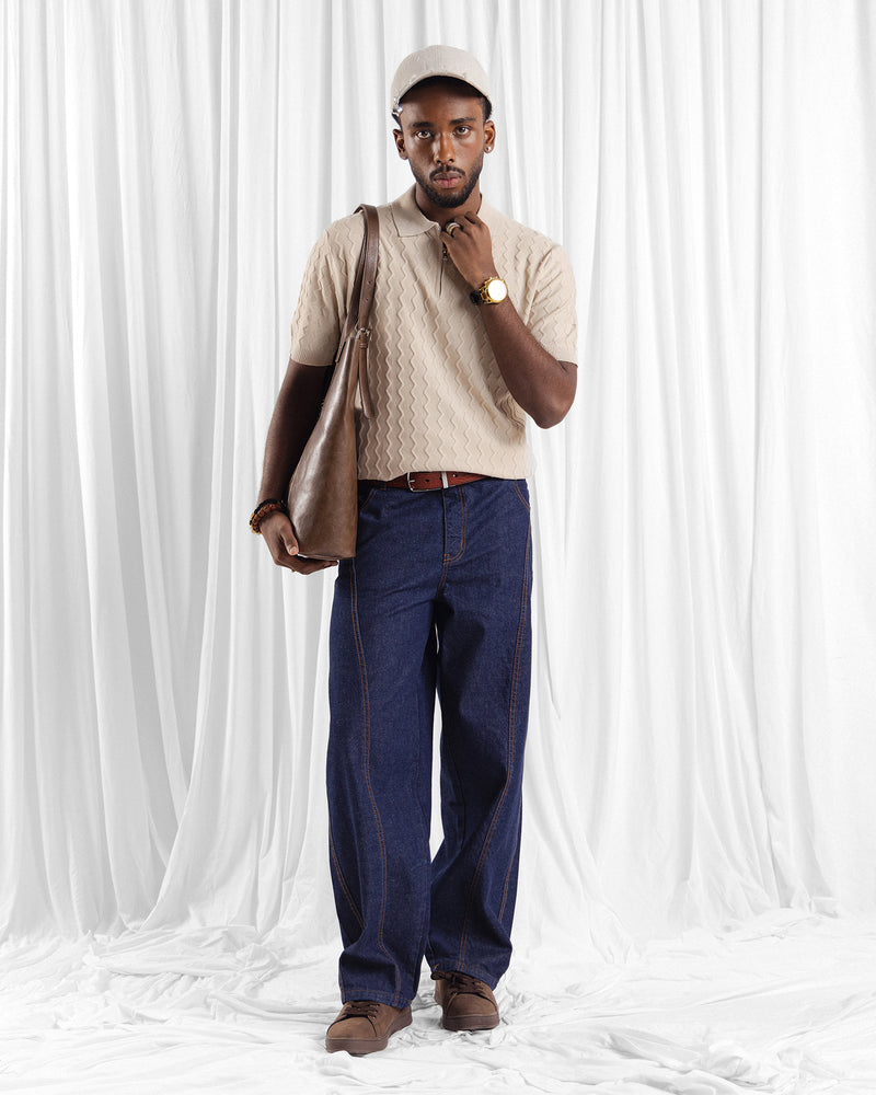 Men Zipper Polo - Engine - Buy Now