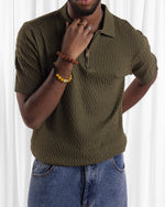 Men Zipper Polo - Engine - Buy Now