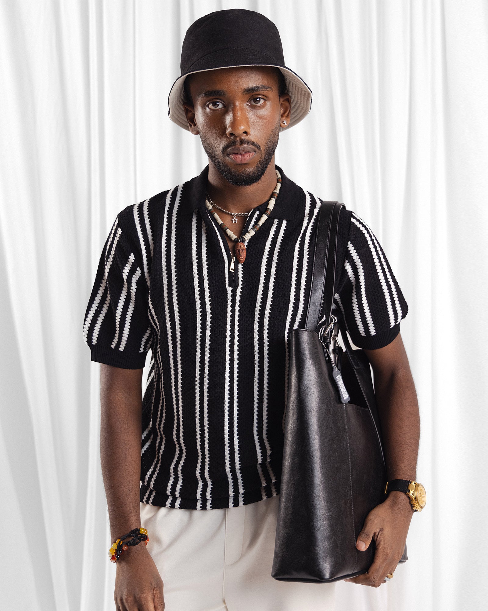 Men Zipper Polo - Engine - Buy Now