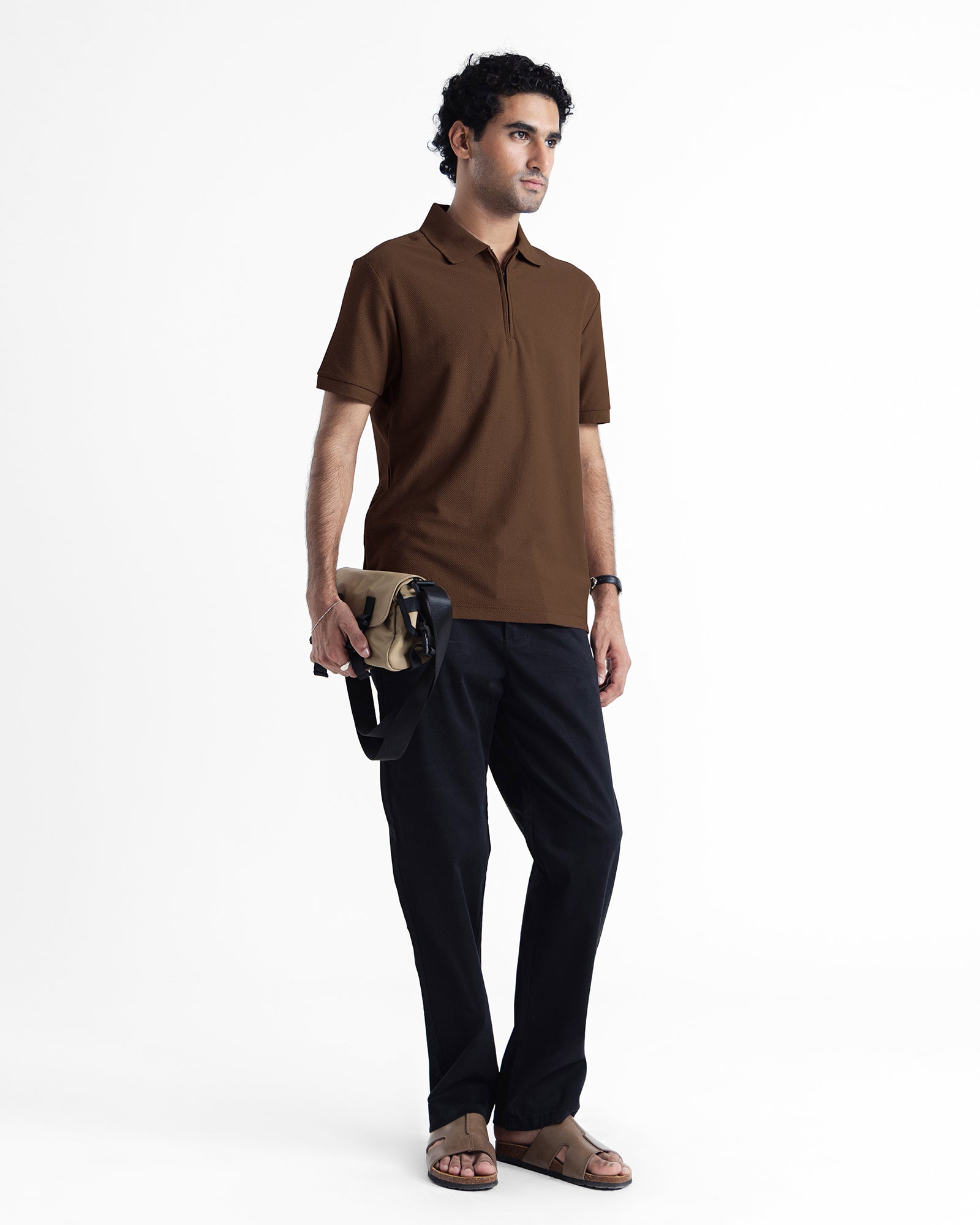 Men Zipper Polo - Engine - Buy Now