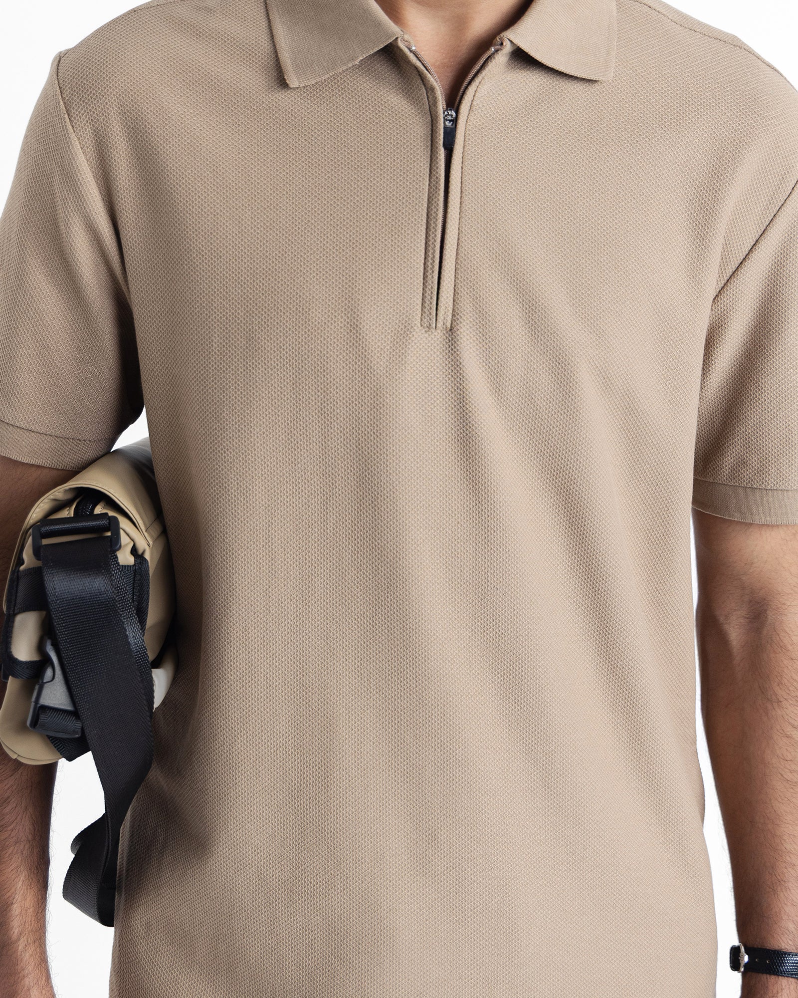 Men Zipper Polo - Engine - Buy Now