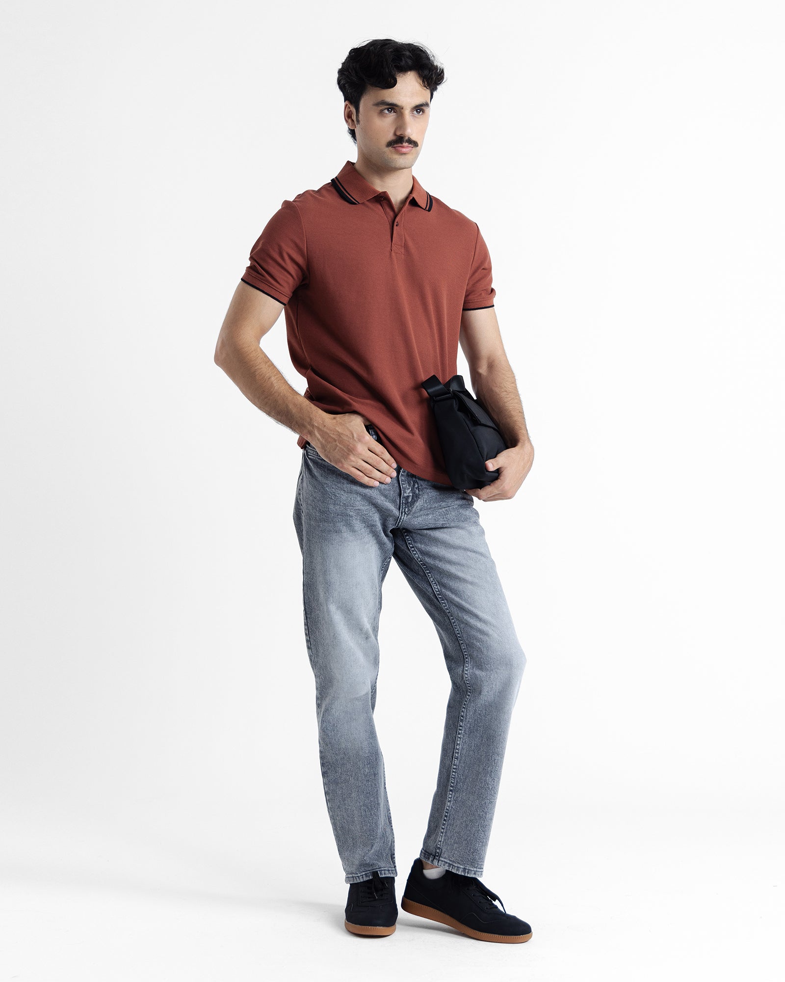 Men Polo Tee - Engine - Buy Now