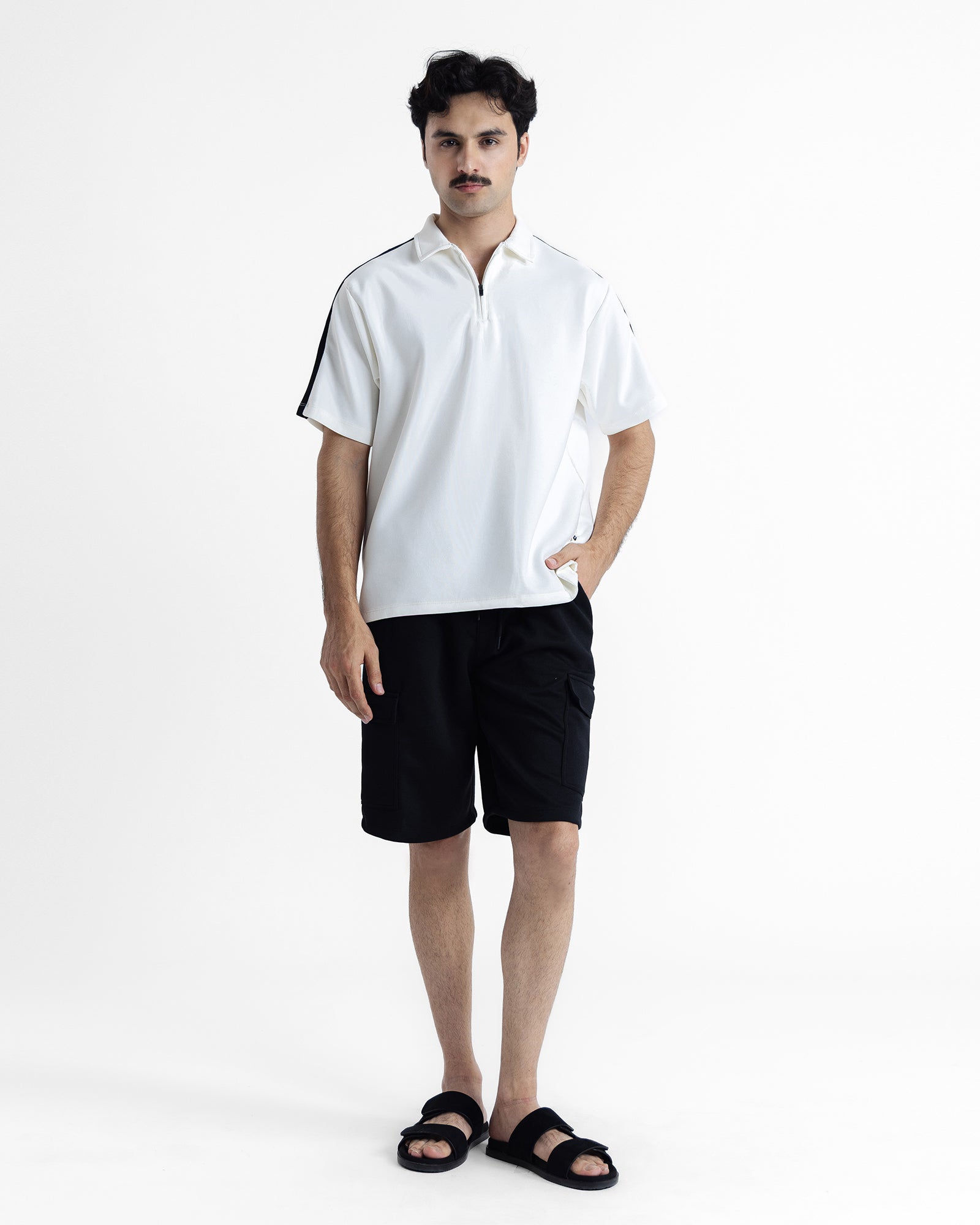 Men Zipper Polo - Engine - Buy Now