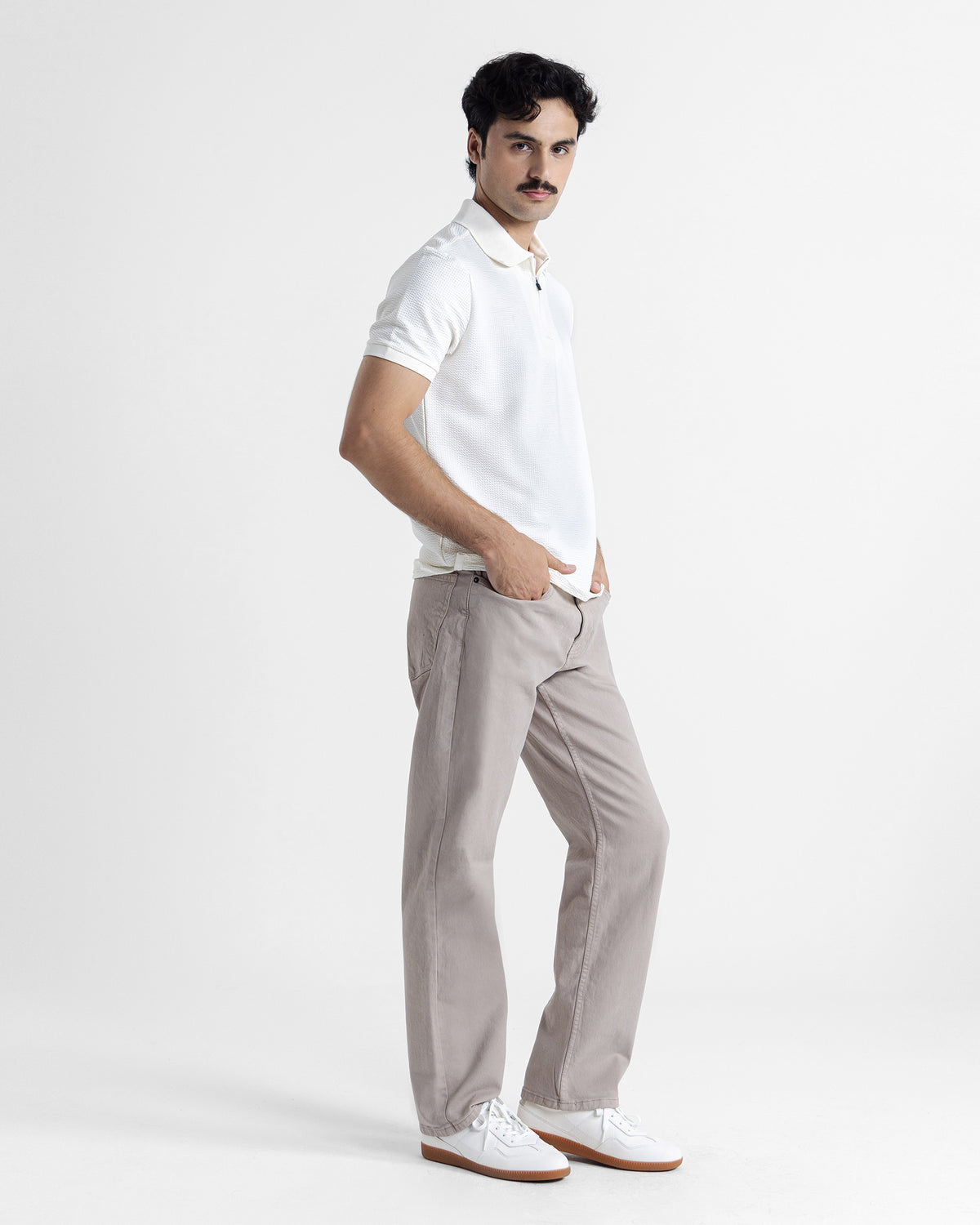 Men Zipper Polo - Engine - Buy Now