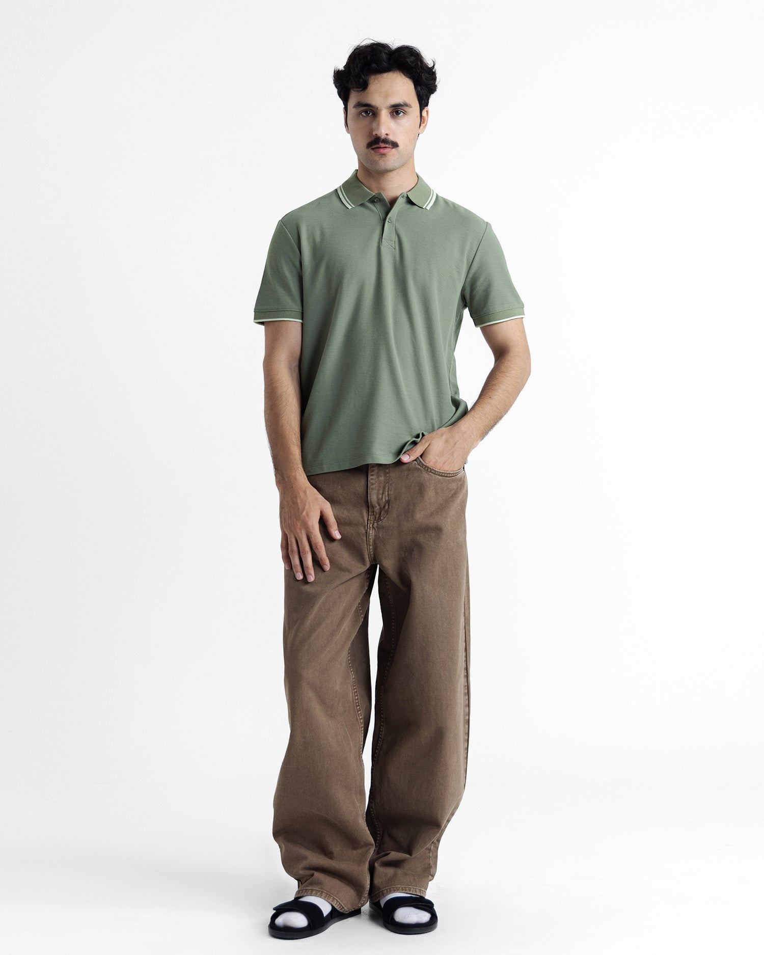 Men Polo Tee - Engine - Buy Now